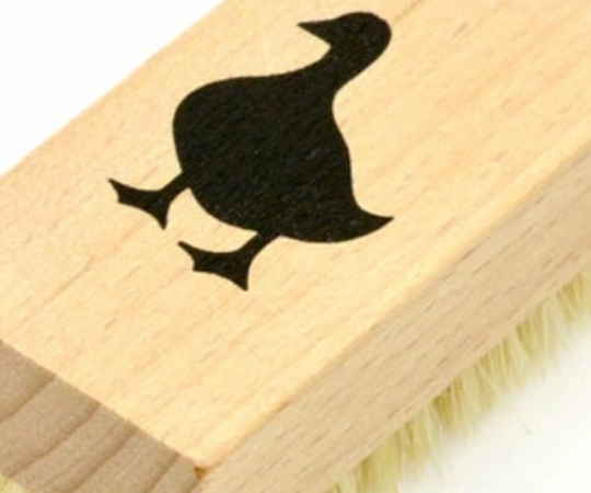 ミニネイルブラシ ロクサン 巾着袋入り ネイル用品 アヒル画像