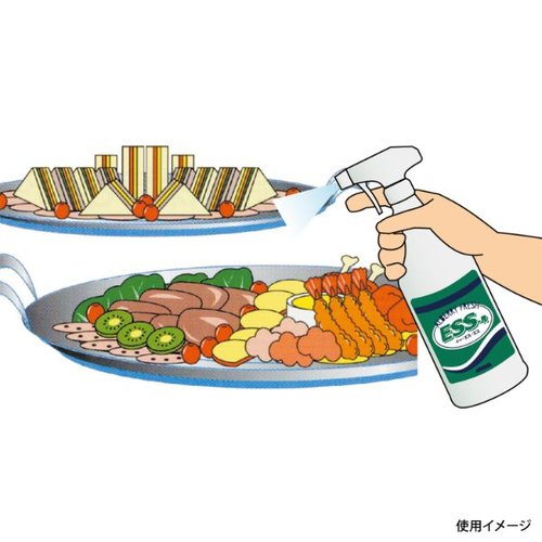 アルコール製剤 アルベリーフレッシュESS-R 4.8L アルタン ボトルが前面に配置され、透明な液体が入った状態でラベルが正面を向いている