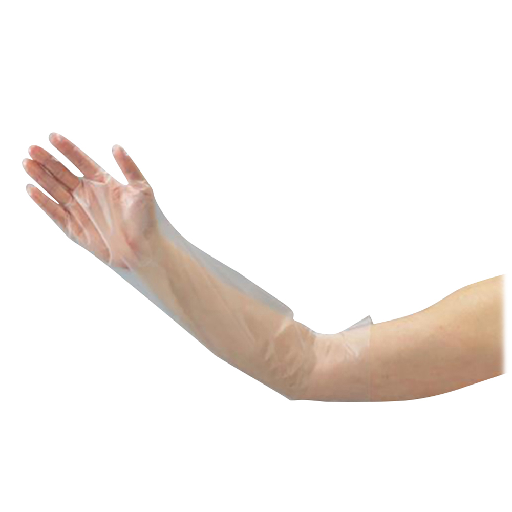 ポリエチレンロング手袋（ひじピタ）　100枚入画像