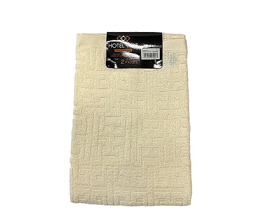 フェイスタオル2P バラエティカラー5 IVORY 34×80cm 1セット（2枚×10袋入）画像