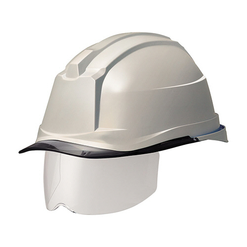 PC製ﾍﾙﾒｯﾄ(αﾗｲﾅｰ･ｸﾘｱﾊﾞｲｻﾞｰ･ｼｰﾙﾄﾞ面) SC-19 PCLS RA3 α ｸﾞﾚｰ/ｽﾓｰｸ 1個画像