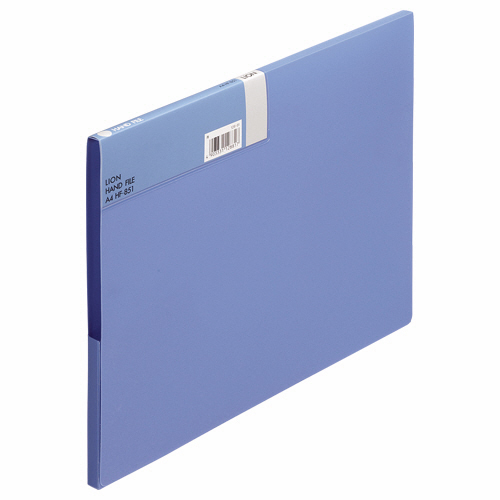 ﾊﾝﾄﾞﾌｧｲﾙ A4 背幅10mm 青 1冊画像