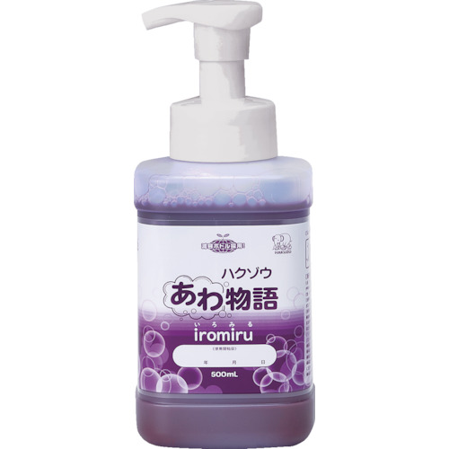 ハクゾウメディカル　ハクゾウあわ物語　ｉｒｏｍｉｒｕ　５００ｍｌ　ポンプ付画像