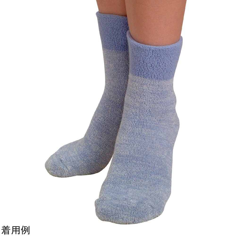 ハッピーノソックス 22～26cm パープル画像