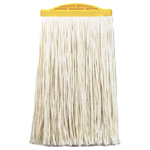 ｸﾚﾝﾘﾈｽﾊﾝﾄﾞﾙ用ながもちﾓｯﾌﾟ替糸 6寸(17cm) 300g 黄 1枚