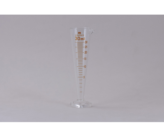 液量計（円錐型） 茶目盛 30mL