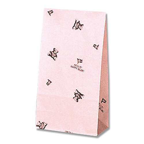 角底袋（ハッピーベア・幅120×マチ65×高220mm)画像