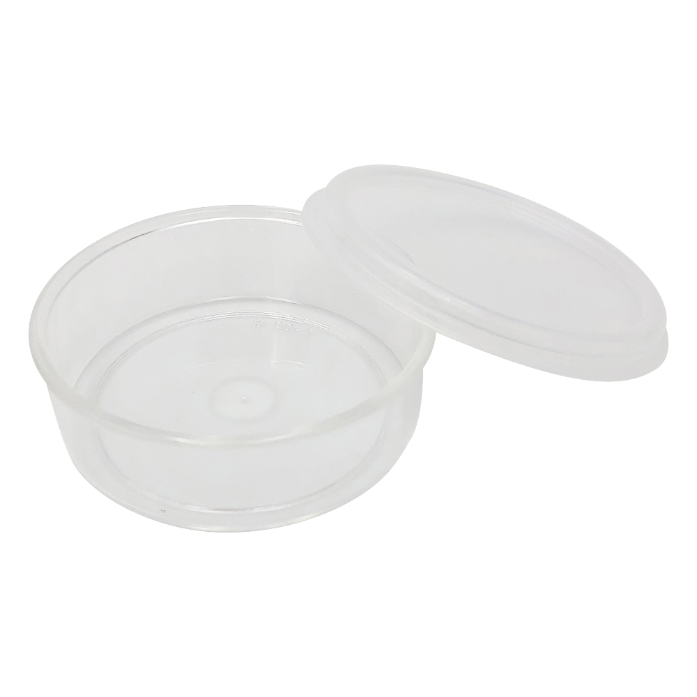 丸型V式容器（スチロール製）　40個入　φ63.5×φ58×21mm画像