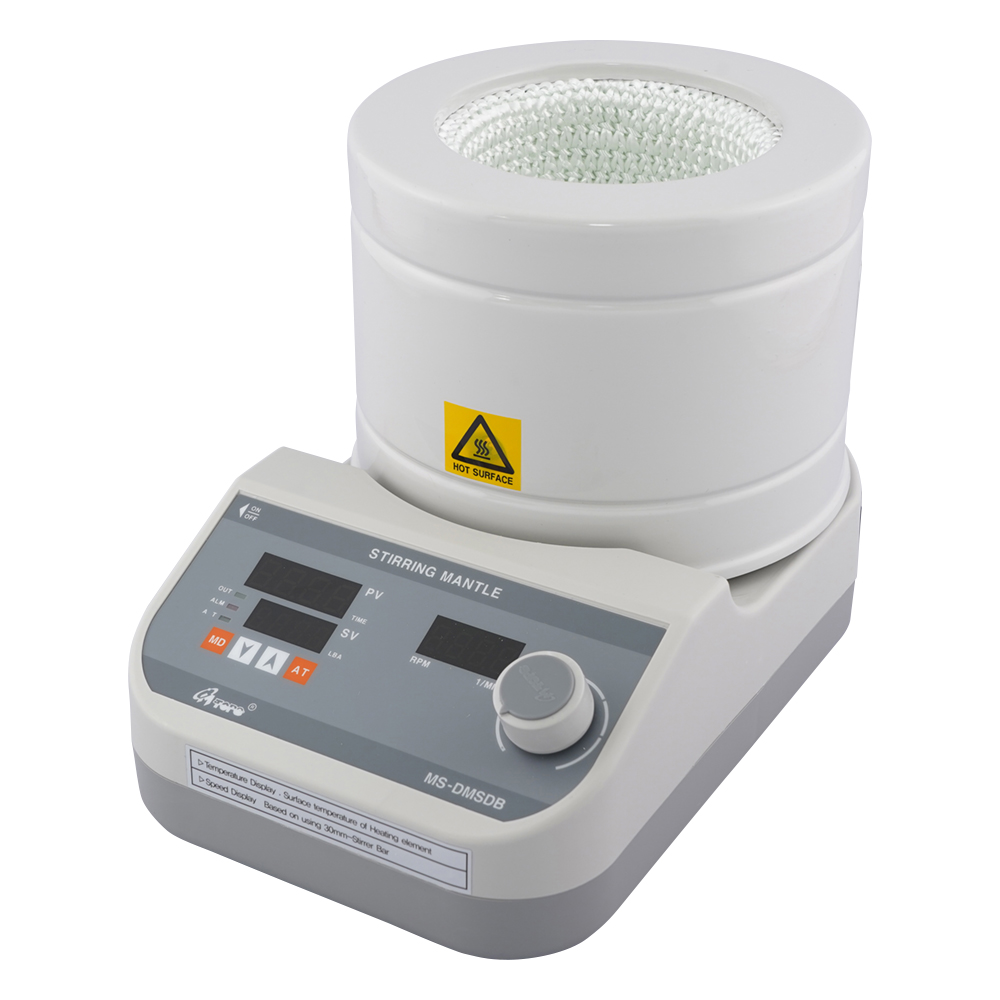ビーカー用マントルヒータースターラー　デジタル温度調節器付き　500mL画像