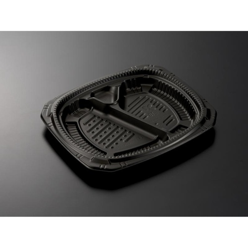 中央化学 弁当容器 BCTグリル24-21L BK 本体画像