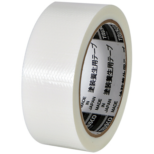 塗装養生用ﾃｰﾌﾟ ﾎﾜｲﾄ 38mm×25m 1巻画像