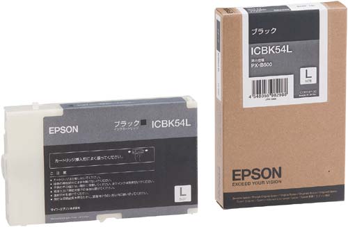 純正インク　ＩＣＢＫ５４Ｌ　ブラック（大容量）画像