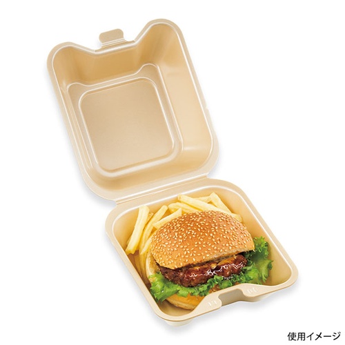 シーピー化成 弁当容器 VK-632 キャメル画像