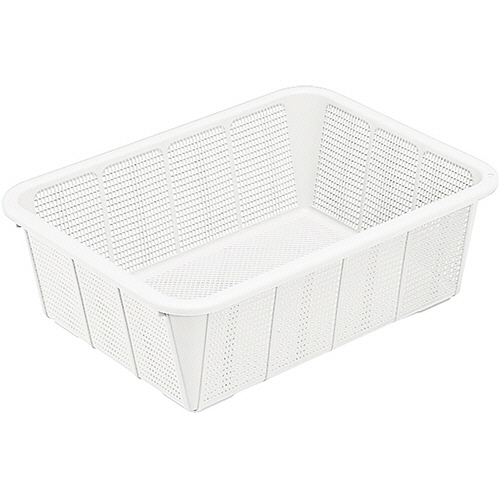 ﾎﾟｾﾞ ﾊﾞｽｹｯﾄ 中 深型 ﾎﾜｲﾄ 1個