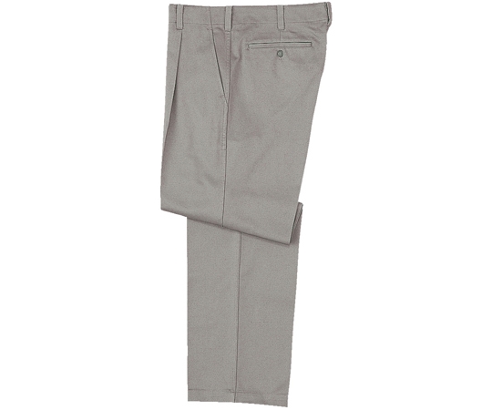 秋冬作業服　綿100％　男子　スラックス　下　グレー　92m画像