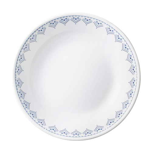 プレート 深皿 21.5cm CORELLE コレール 強化ガラス パッチワーク画像