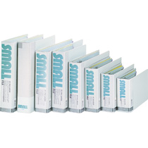 ｽﾓｰﾙﾌｧｲﾙ NFｼﾘｰｽﾞ A5ﾖｺ 2穴 270枚収容 背幅60mm ﾗｲﾄｸﾞﾚｰ 1冊画像