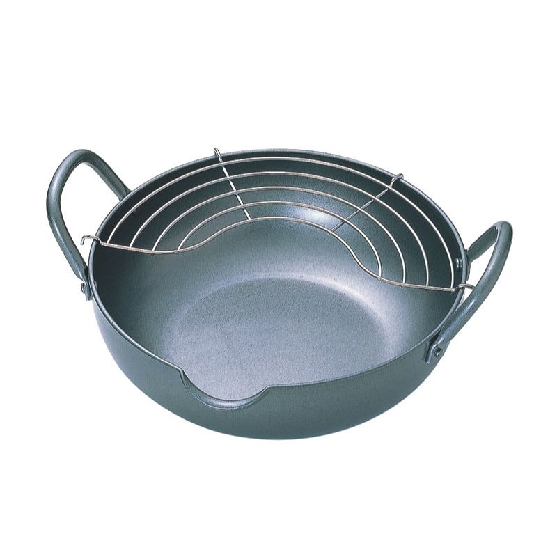 極天　極厚揚げ鍋　26cm　GT-26W　タマハシ画像