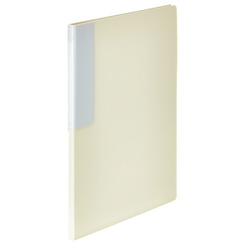 ｸﾘﾔｰﾌﾞｯｸ(再生PP) A4ﾀﾃ 12ﾎﾟｹｯﾄ 背幅10mm ｵﾌﾎﾜｲﾄ 1冊画像