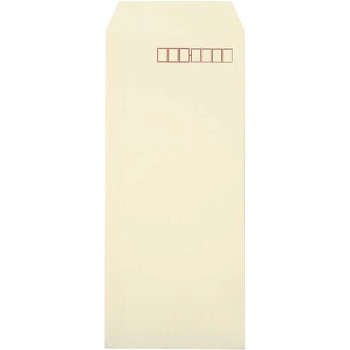 ソフトカラー封筒　長４　クリーム　１００枚入画像