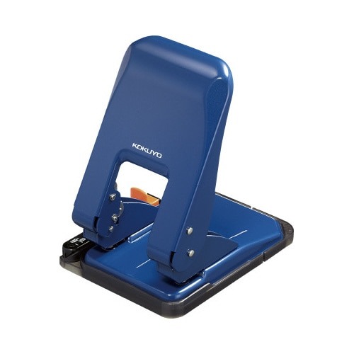 ２穴パンチ　ラクアケ　５２枚穿孔　ブルー画像