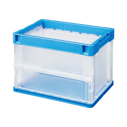 薄型軽量オリコン　２０Ｌ　フタなし　半透明