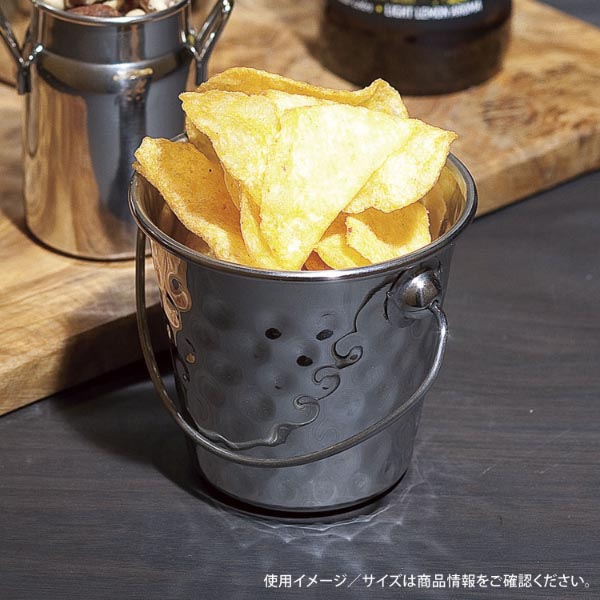 洋食卓上用品 プチバケット ツチ目入 13cm トーダイ画像