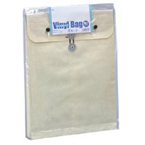 ｵｷﾅ ﾋﾞﾆｰﾙﾊﾞｯｸﾞ 角2 ｸﾘｰﾑ 1ｾｯﾄ(10個)画像