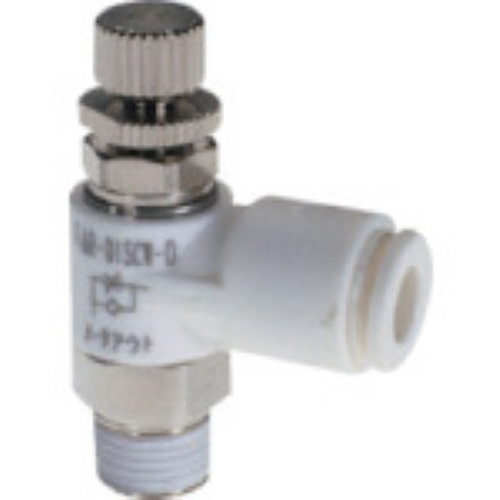 ﾌｧｲﾌﾞｽﾋﾟｰﾄﾞｺﾝﾄﾛｰﾗα白ﾒｰﾀｰｱｳﾄ10mm R3/8 1個画像