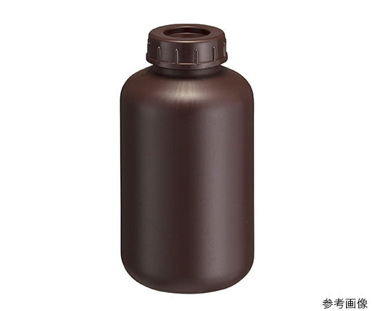 広口びん　1L　茶褐色画像