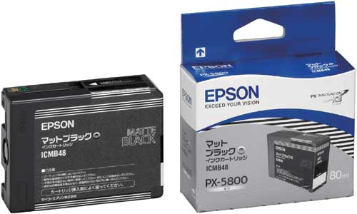 純正インク　ＩＣＭＢ４８　マットブラック画像