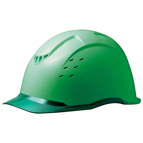 PC製ﾍﾙﾒｯﾄ(KP･ｸﾘｱﾊﾞｲｻﾞｰ･通気孔) SC-13PCLV RA KP ｸﾞﾘｰﾝ/ｸﾞﾘｰﾝ 1個画像