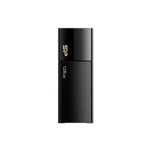 ＵＳＢ３．０スライド式ＵＳＢ　Ｂ０５　１２８ＧＢ黒画像