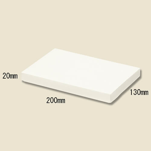 ギフトボックス（身蓋・ストライプ・130×200×高20mm）画像