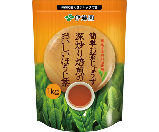 簡単お茶じょうず深炒り焙煎のおいしいほうじ茶1kg画像