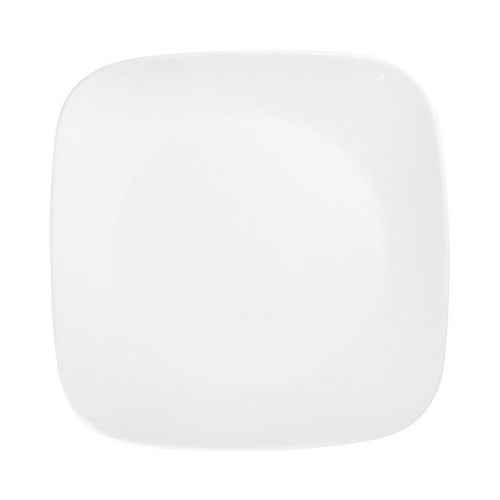 プレート 23cm コレール CORELLE スクエア 白 食器 皿 角皿 ウインターフロスト画像