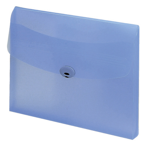 ﾄﾞｷｭﾒﾝﾄｹｰｽ(ﾊｰﾄﾞﾀｲﾌﾟ)ﾏﾁ付き B4 ｸﾘﾔｰﾌﾞﾙｰ 1ｾｯﾄ(5冊)画像