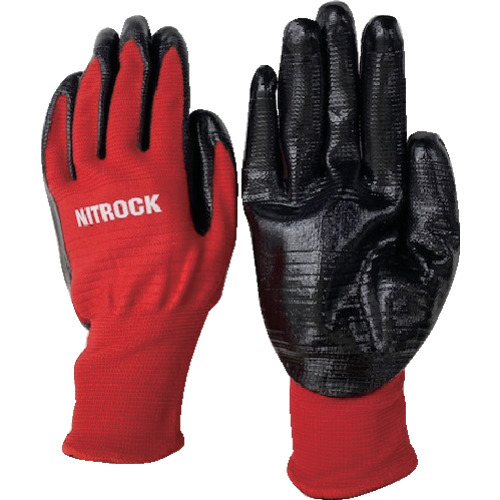 背抜き手袋 ﾆﾄﾛｯｸﾌﾟﾚﾐｱﾑ N-3550 20ﾚｯﾄﾞ S 1双画像