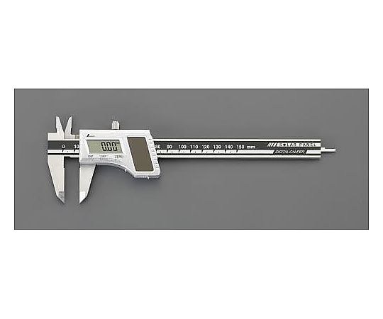 デジタルノギス（ソーラーパネル付）　150mm画像
