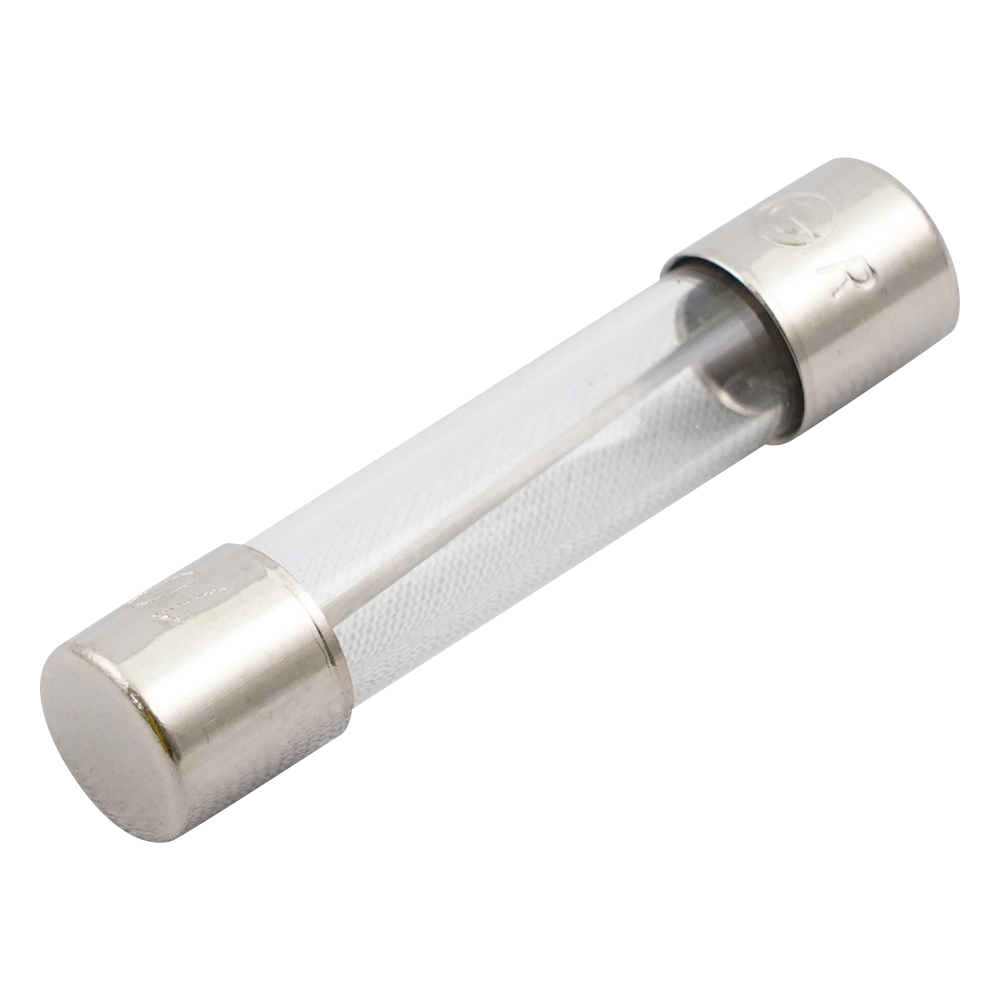 ガラス管ヒューズ　φ6.35×30mm　2個入