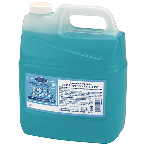 ｸﾘｱｽｸﾘｯﾄ ﾘﾝｽｲﾝｼｬﾝﾌﾟｰ 4L 1個