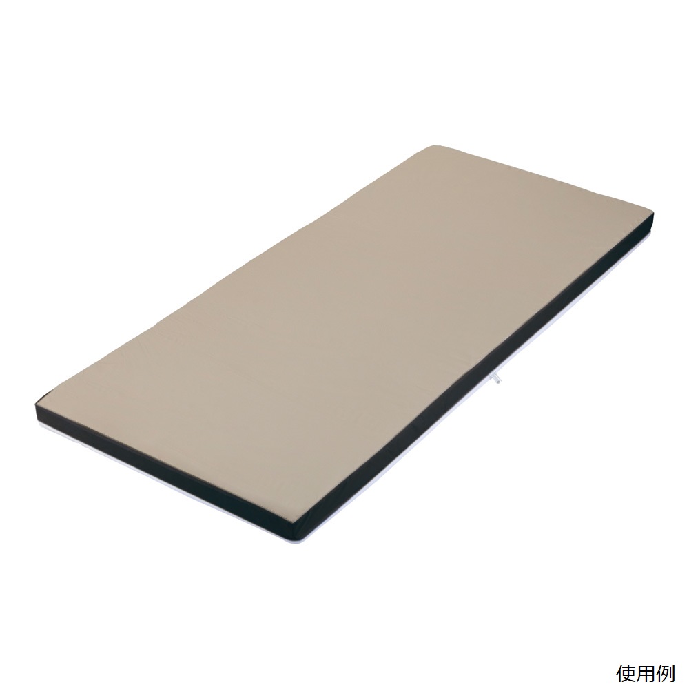 洗えるムレない体圧分散マットレス（二層一体構造）交換用カバー 1890×830×80mm ベージュ