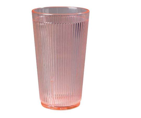 カーライル　クリスタロン　リムグロー　タンブラー　オレンジ　370mL　4033-52画像