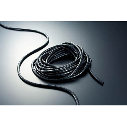 ｽﾊﾟｲﾗﾙﾁｭｰﾌﾞ 10m結束φ6.0-30.0 黒 1巻画像