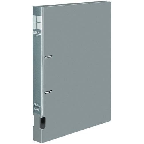 ＤリングファイルＰＰ　灰Ａ４縦背幅３４ｍｍ　１０冊画像