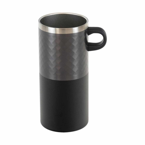 タンブラー フォルテック 取っ手付缶ホルダー500ml グレー画像