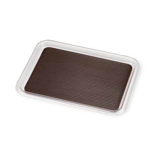 サービス用品 MT-1012 クリアマジックトレー角 大 ブラウン