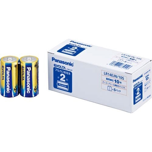 アルカリ乾電池　エボルタ　単２　１０本入画像