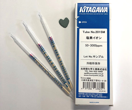 塩素イオン測定用水質検知管画像