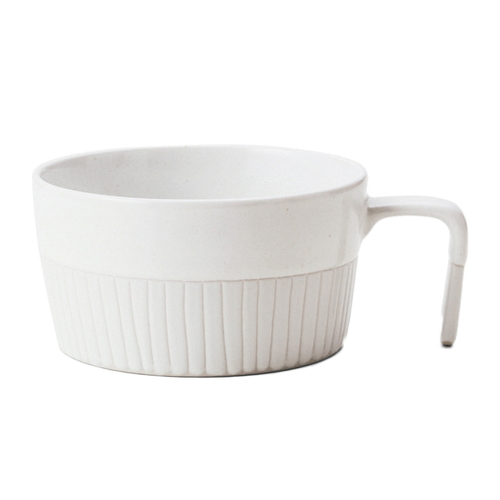 スープカップ 360ml Craft Line クラフトライン 磁器 ホワイト画像